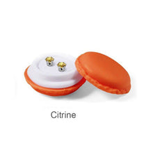 Load image into Gallery viewer, Destiny 2 Pair Earring Set with Swarovski Crystals - Aquamarine & Citrine