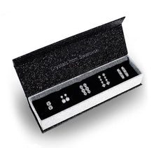 Load image into Gallery viewer, Destiny Royalty 5 Pair Earring Set with Swarovski Crystals - Silver