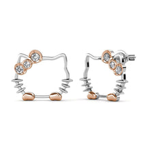 Load image into Gallery viewer, Destiny 925 Hello Kitty Set with Swarovski Crystals