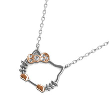Load image into Gallery viewer, Destiny 925 Hello Kitty Set with Swarovski Crystals