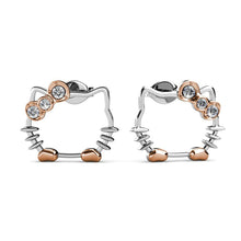 Load image into Gallery viewer, Destiny 925 Hello Kitty Set with Swarovski Crystals