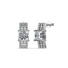 Load image into Gallery viewer, Destiny 925 Sterling Silver Juniper Earrings with Swarovski Crystals