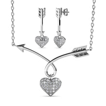 Load image into Gallery viewer, Destiny Cupid's Arrow set with Swarovski Crystals