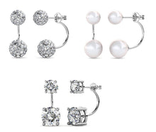 Load image into Gallery viewer, Destiny Alexa Drop Earring Set with Swarovski Crystals