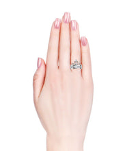 Load image into Gallery viewer, Destiny 925 sterling Silver Lee Princess Tiara Set with Swarovski Crystals-j 1/2