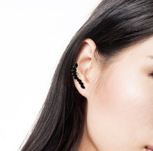 Load image into Gallery viewer, Destiny Raven Cuff Earring with Crystals From Swarovski®