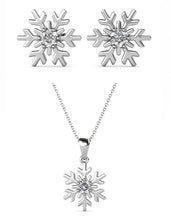 Load image into Gallery viewer, Destiny Snow Set with Crystals from Swarovski