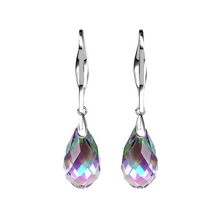 Load image into Gallery viewer, Destiny Droplet Earring with Swarovski Crystals Paradise Shine