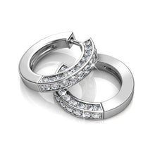 Load image into Gallery viewer, Destiny Chloe Earrings with Swarovski Crystals