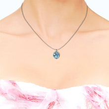 Load image into Gallery viewer, Destiny Nyla Set with Swarovski Crystals - Blue