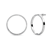 Load image into Gallery viewer, Destiny Maya Halo Earrings with Swarovski Crystals