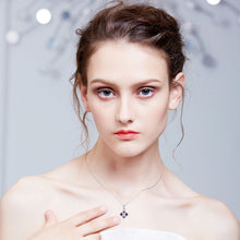 Load image into Gallery viewer, CDE 925 Sterling Silver Delilah Necklace with Swarovski Crystals