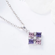 Load image into Gallery viewer, CDE 925 Sterling Silver Delilah Necklace with Swarovski Crystals