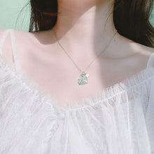 Load image into Gallery viewer, CDE Heart Tree of Life Necklace with Swarovski Pearl