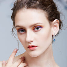 Load image into Gallery viewer, CDE 925 Sterling Silver Gabriella Angel Earrings with Swarovski Crystals