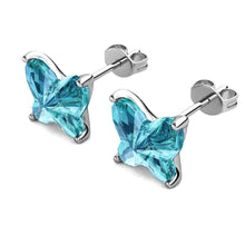 Load image into Gallery viewer, Destiny Enchanted Kalani Butterfly Earrings With Swarovski Crystals