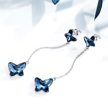 Load image into Gallery viewer, HerJewellery Amara 925 Sterling Silver Earrings with Swarovski® Crystal