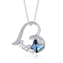 Load image into Gallery viewer, HerJewellery Butterfly Mom Necklace with Swarovski Crystal