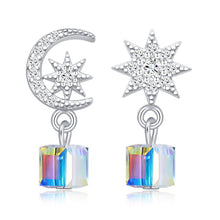 Load image into Gallery viewer, HerJewellery Heavenly 925 Sterling Silver Earrings with Swarovski Crystal