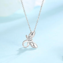 Load image into Gallery viewer, HerJewellery 925 Sterling Iris Butterfly necklace with Swarovski Crystals