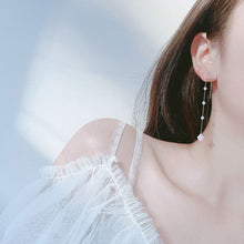 Load image into Gallery viewer, HerJewellery 925 Sterling Silver Lia Drop Necklace with Swarovski Crystals