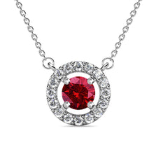 Load image into Gallery viewer, Destiny Petal Garnet/January Birthstone Set with Swarovski Crystals