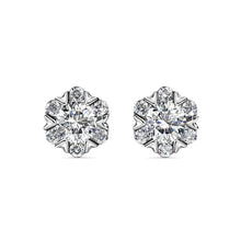Load image into Gallery viewer, Destiny Petal April/Diamond Birthstone Set with Swarovski Crystals