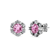 Load image into Gallery viewer, Destiny Petal June/Alexandrite Birthstone Set with Swarovski Crystals