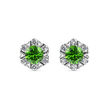 Load image into Gallery viewer, Destiny Petal August/Peridot Birthstone Set with Swarovski Crystals