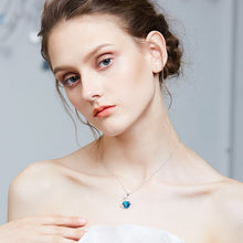 Load image into Gallery viewer, HerJewellery Swan Necklace with Swarovski Crystals
