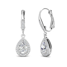 Load image into Gallery viewer, Destiny Xiena Drop Earring with Swarovski Crystals