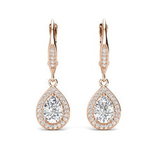 Load image into Gallery viewer, Destiny Amara Drop Earring with Swarovski Crystals
