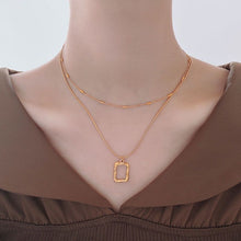 Load image into Gallery viewer, Destiny Raelynn Layered Titanium Necklace