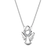 Load image into Gallery viewer, Destiny Baby Angel Necklace with Swarovski Crystals