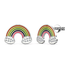 Load image into Gallery viewer, Destiny 925 Silver Kid's Rainbow Set with Swarovski Crystals