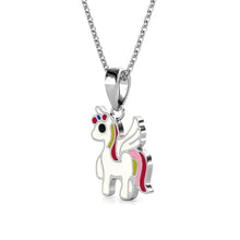 Load image into Gallery viewer, Destiny 925 Sterling Silver Kid's Unicorn Set with Swarovski Crystals