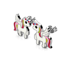 Load image into Gallery viewer, Destiny 925 Sterling Silver Kid's Unicorn Set with Swarovski Crystals