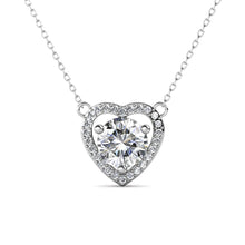 Load image into Gallery viewer, Celèsta 925 Sterling Silver 1.00ct Moissanite Heart Necklace