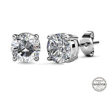Load image into Gallery viewer, Destiny Jewellery Royalty 5 pair earring set with Swarovski Crystals