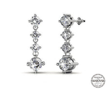 Load image into Gallery viewer, Destiny Jewellery Royalty 5 pair earring set with Swarovski Crystals
