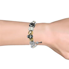 Load image into Gallery viewer, Destiny Madison Black Bracelet with Swarovski Crystal