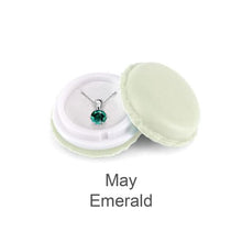 Load image into Gallery viewer, Destiny Emerald Necklace with Swarovski Crystal