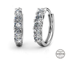 Load image into Gallery viewer, Destiny Jewellery Royalty 5 pair earring set with Swarovski Crystals