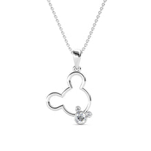 Load image into Gallery viewer, Destiny Mickey Mouse Set With Crystals From Swarovski® - Silver