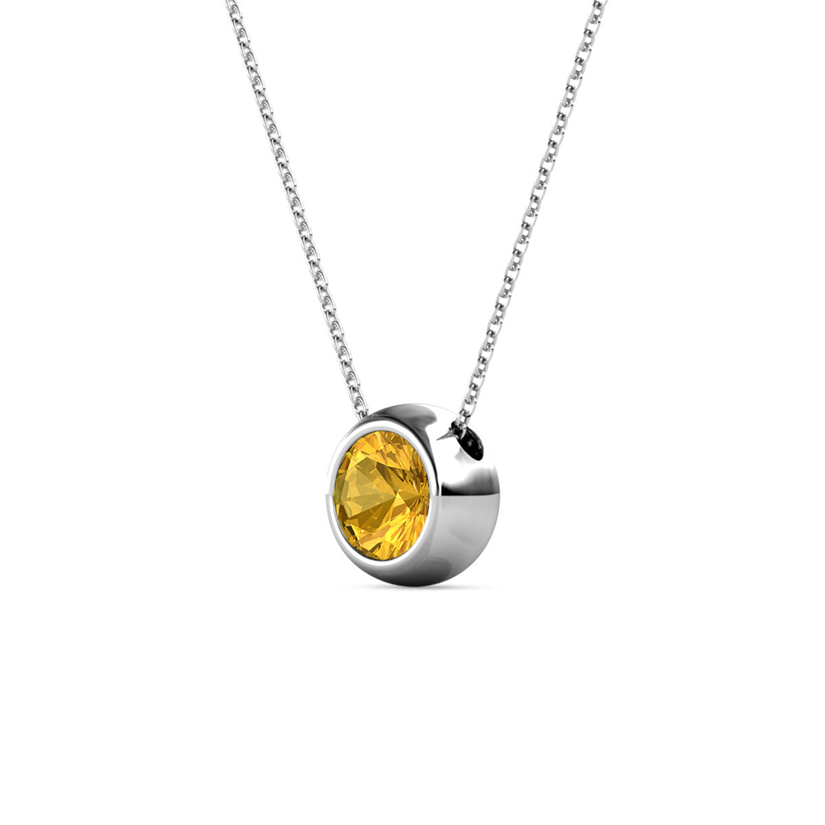 Swarovski citrine deals necklace