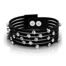 Load image into Gallery viewer, Destiny Jewellery Twinkling Bit Bracelet embellished with Swarovski crystals-available in 2 colours