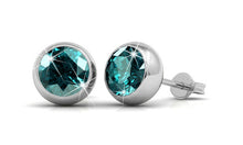 Load image into Gallery viewer, Destiny Jewellery 7 pair Moon earring set embellished with Swarovski crystals