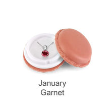 Load image into Gallery viewer, Destiny Garnet Necklace with Swarovski Crystal