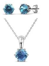 Load image into Gallery viewer, Destiny December Birth Set with Swarovski Crystals