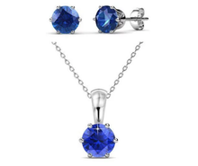 Load image into Gallery viewer, Destiny September Birth Set with Swarovski Crystals
